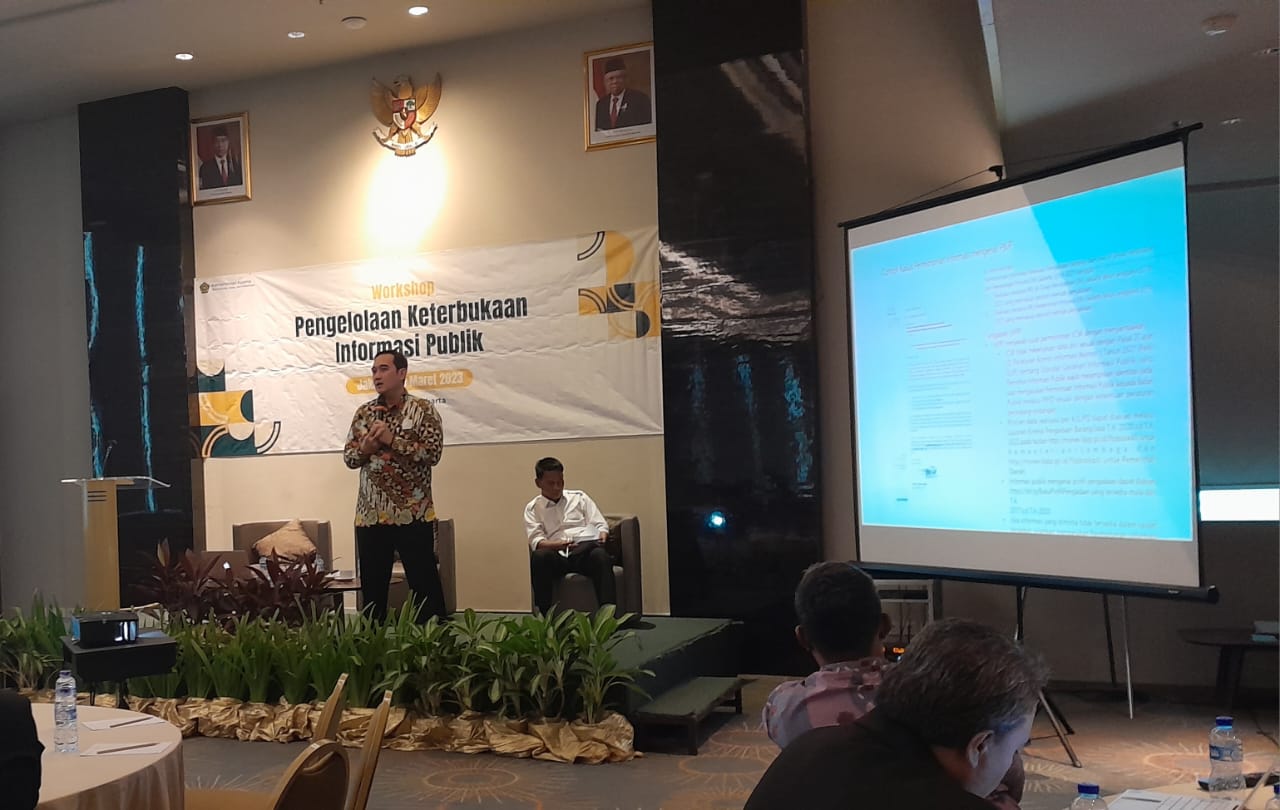 BDK Palembang Utus Pegawai Ikuti Workshop Pengelolaan Keterbukaan Informasi Publik