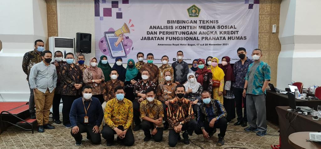 Pranata Humas BDK Palembang Hadiri Bimtek PAK di Bogor