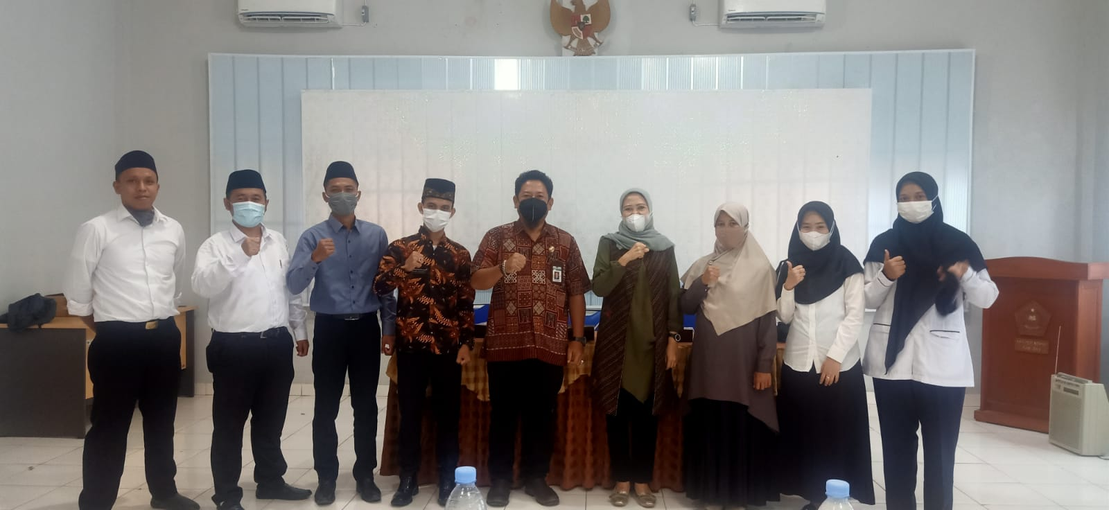 Tim BDK Palembang Sambangi Kantor Kemenag OKI untuk Monitoring Peserta Latsar