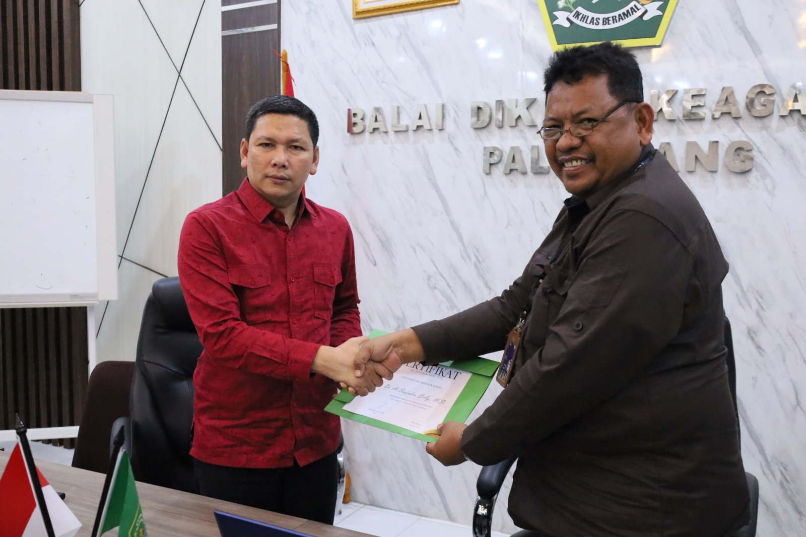 Menuju ISO 9001:2015, BDK Palembang Gelar Pelatihan Awareness