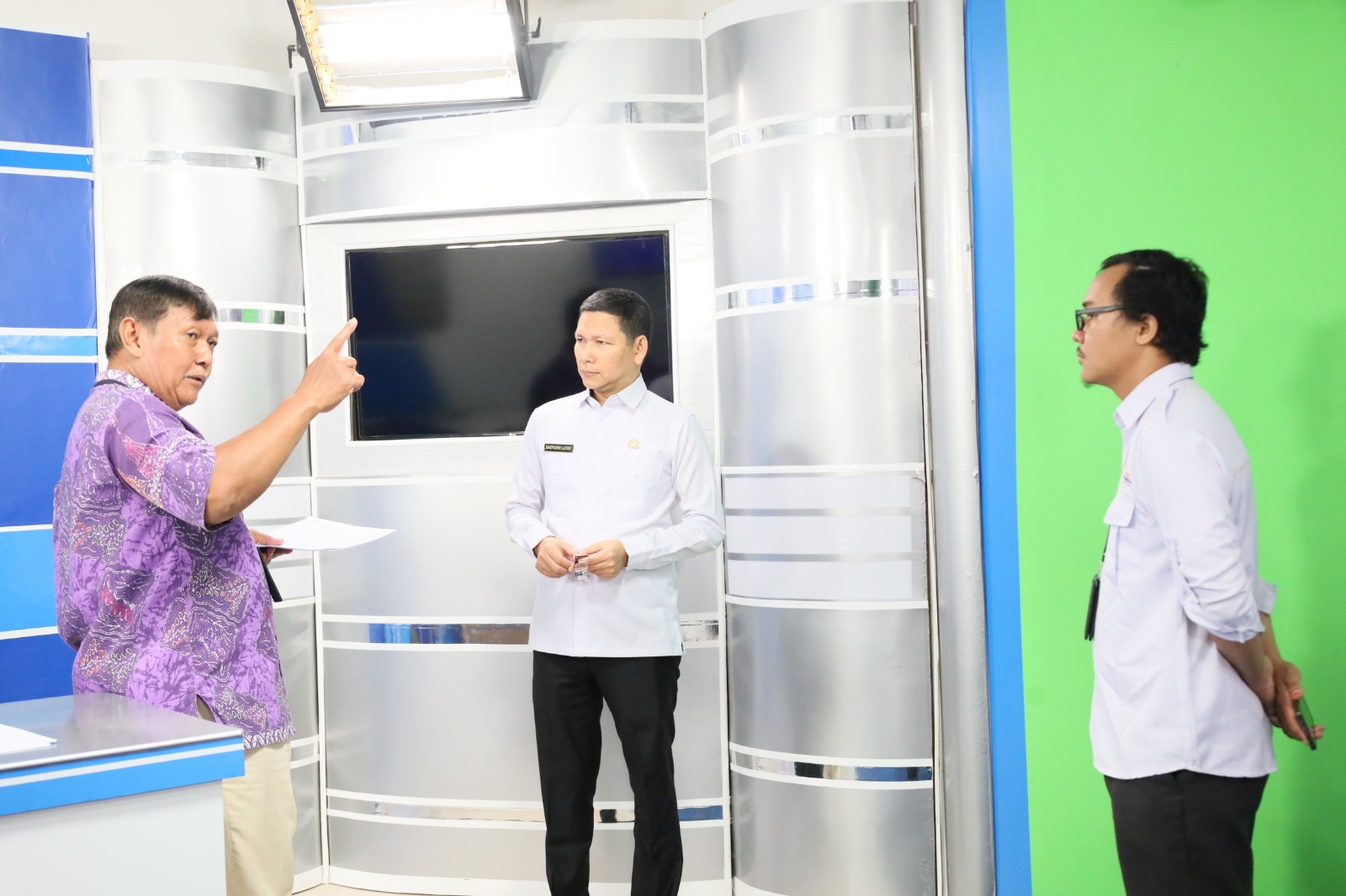 Bersinergi bersama TVRI Palembang, Tim BDK TV Lakukan Kunjungan 
