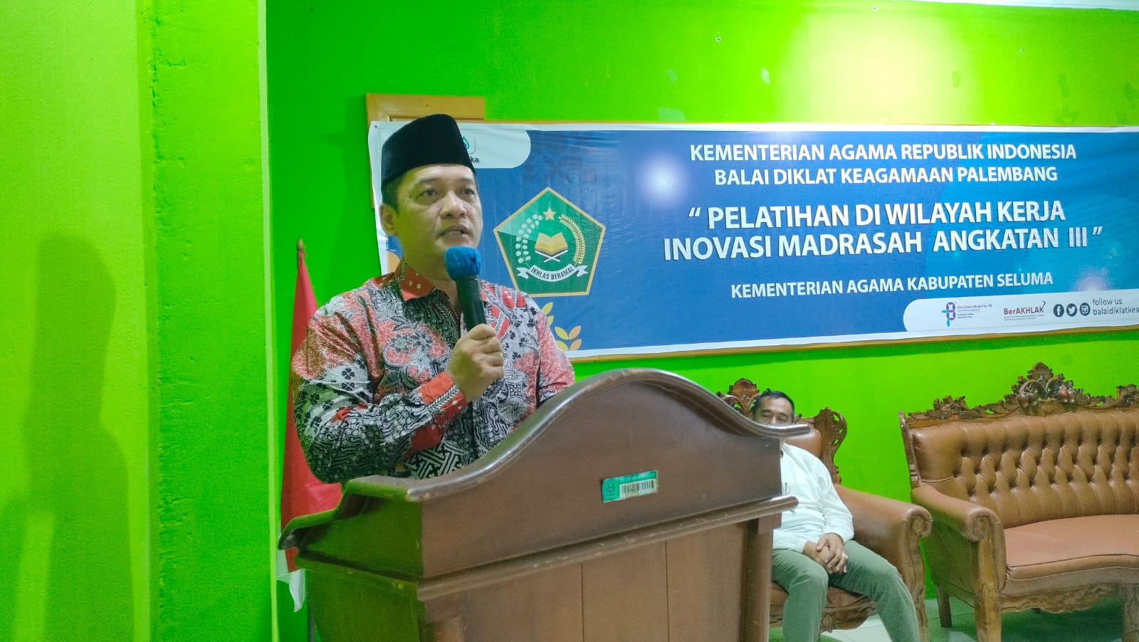 Tutup 2 Pelatihan di Seluma, BDK Palembang Lanjutkan PDWK di Sumsel