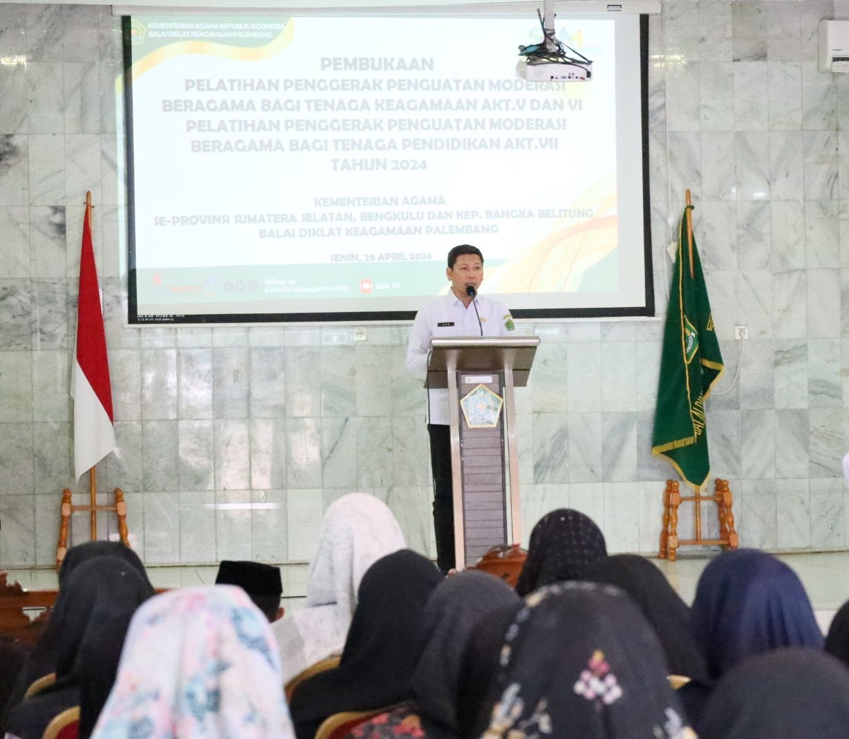 BDK Palembang Lanjutkan Tiga Pelatihan Moderasi Beragama    