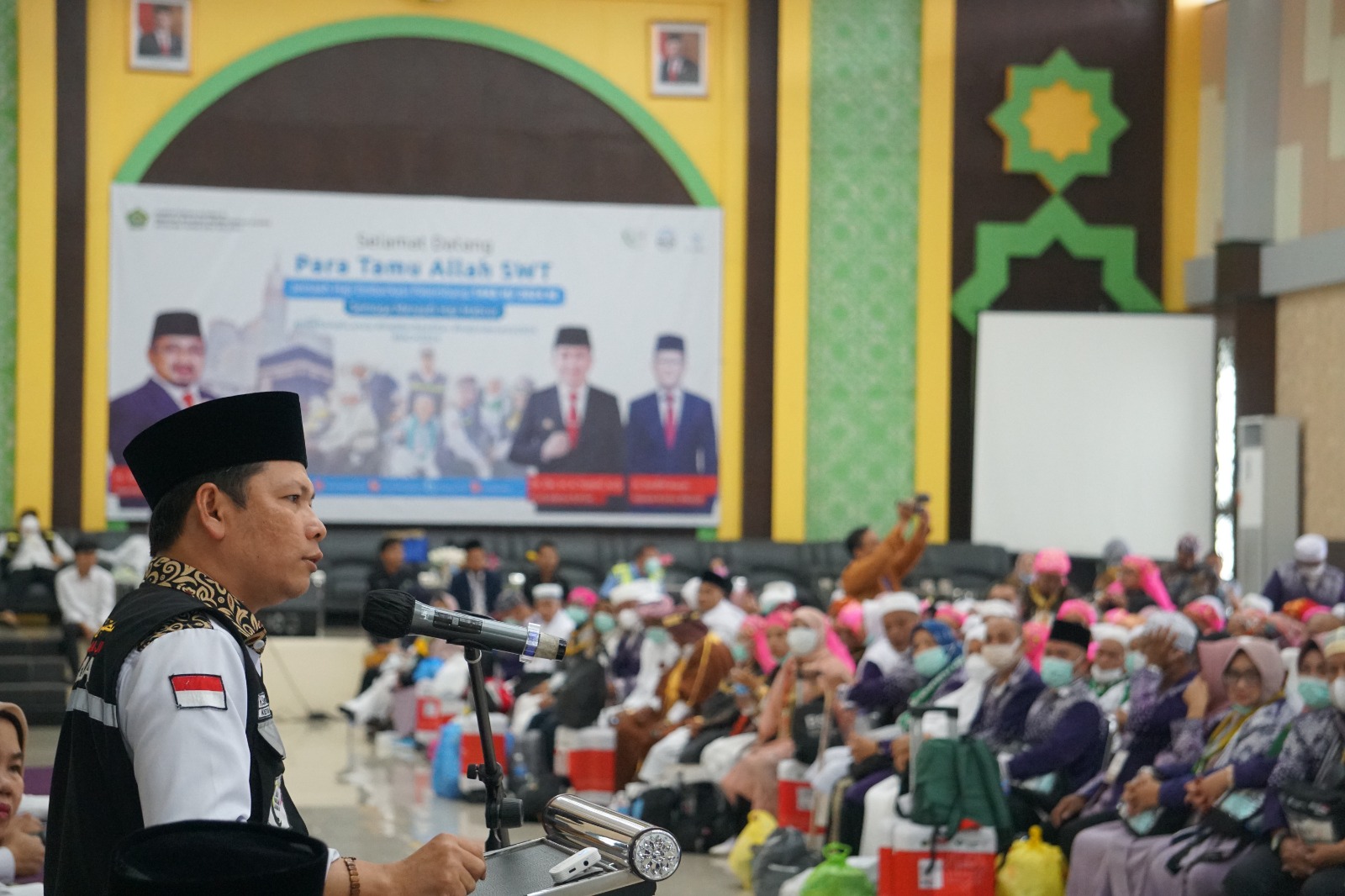 Pulang Haji, Jemaah Kloter 3 Palembang Puas Layanan Panitia