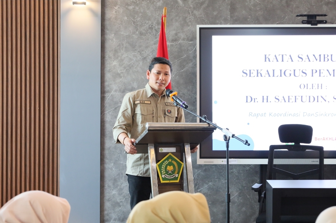 Wujudkan Diklat yang Unggul, BDK Palembang Gelar Rapat Evaluasi dan Sinkronisasi 