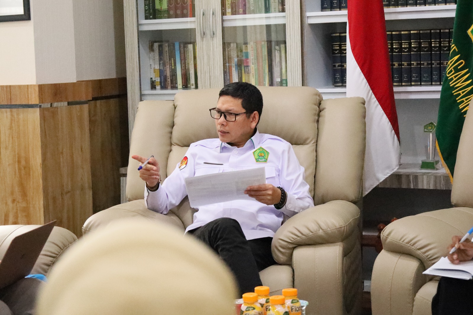 Saefudin Gelar Rapat Tim Efektif, Kawal Profer eL-TV