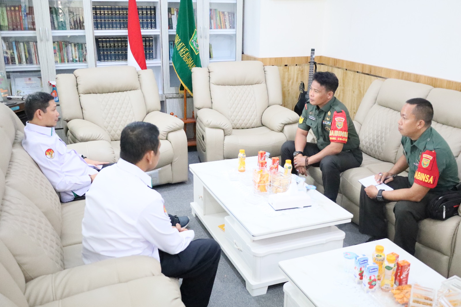 Sukseskan Latsar CPNS MA, BDK Palembang Gandeng TNI untuk Kesiapsiagaan Bela Negara