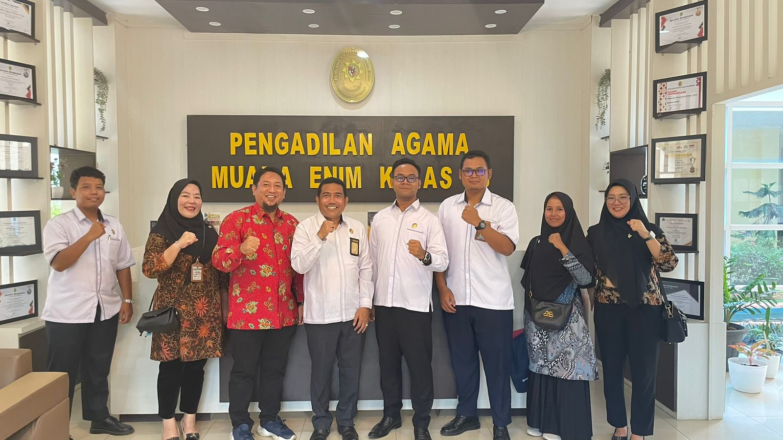 Monitoring Aktualisasi CPNS MA di Pengadilan Negeri dan Pengadilan Agama Muara Enim 