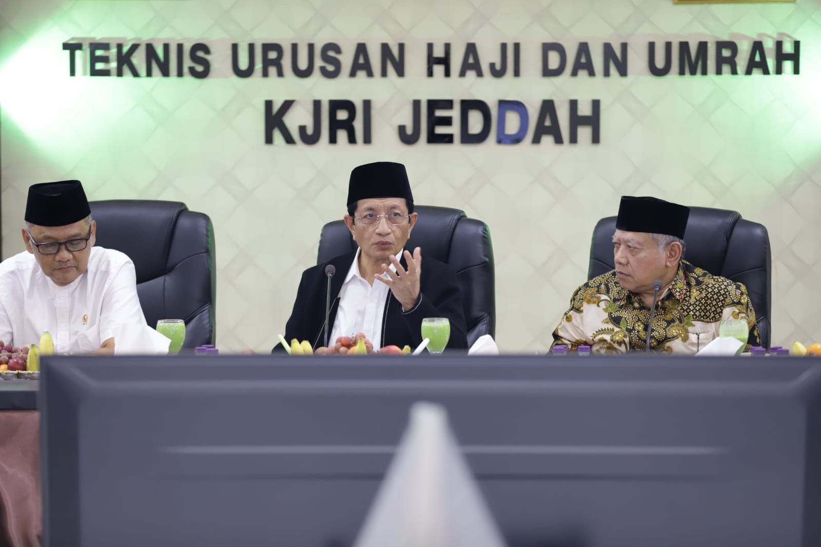 Gelar Rakor di KUH Jeddah, Menag: Persiapkan Pelaksanaan Haji