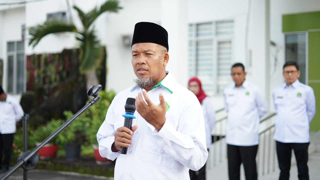 Pembina Apel BDK Palembang, Ingatkan ASN Tentang Kewajiban Zakat Profesi