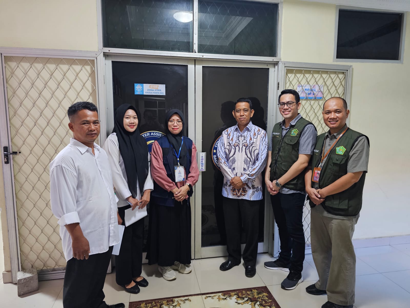 BDK Palembang Pantau Pembukaan Segel Ruang CAT PPPK di BKN Regional VII
