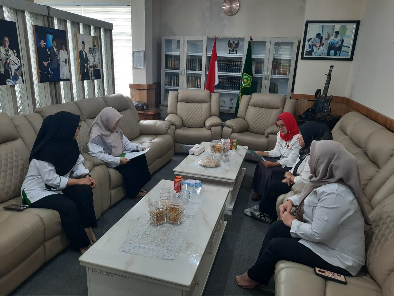 Tim Sekretariat BMBPSDM Monitoring dan Evaluasi IKPA di BDK Palembang