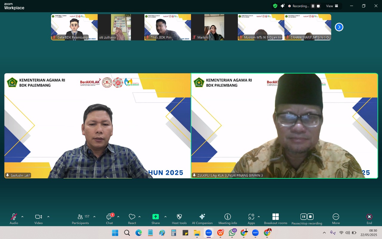 BDK Palembang Kembangkan SDM Melalui Pelatihan