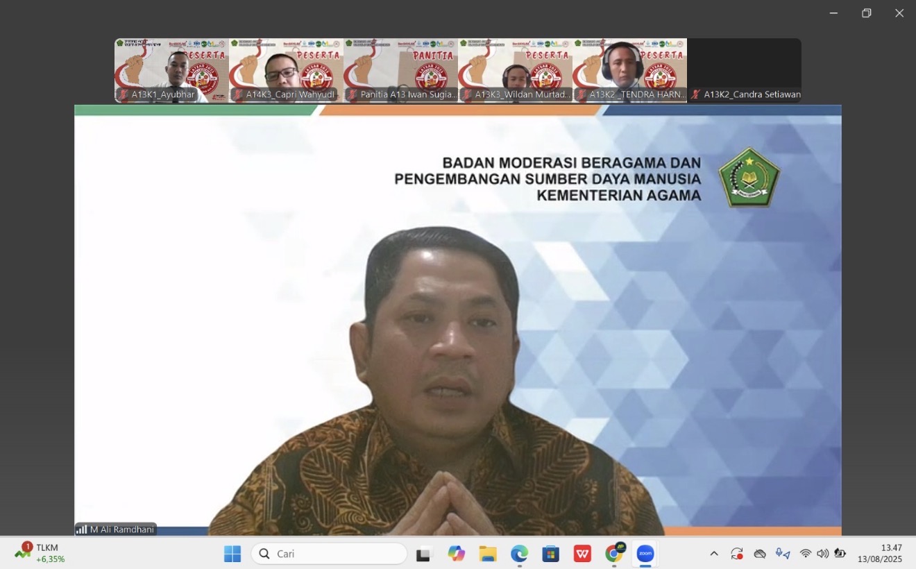 Kepala BMBPSDM : ASN Kemenag berorientasi Berakhlak dan Berdampak