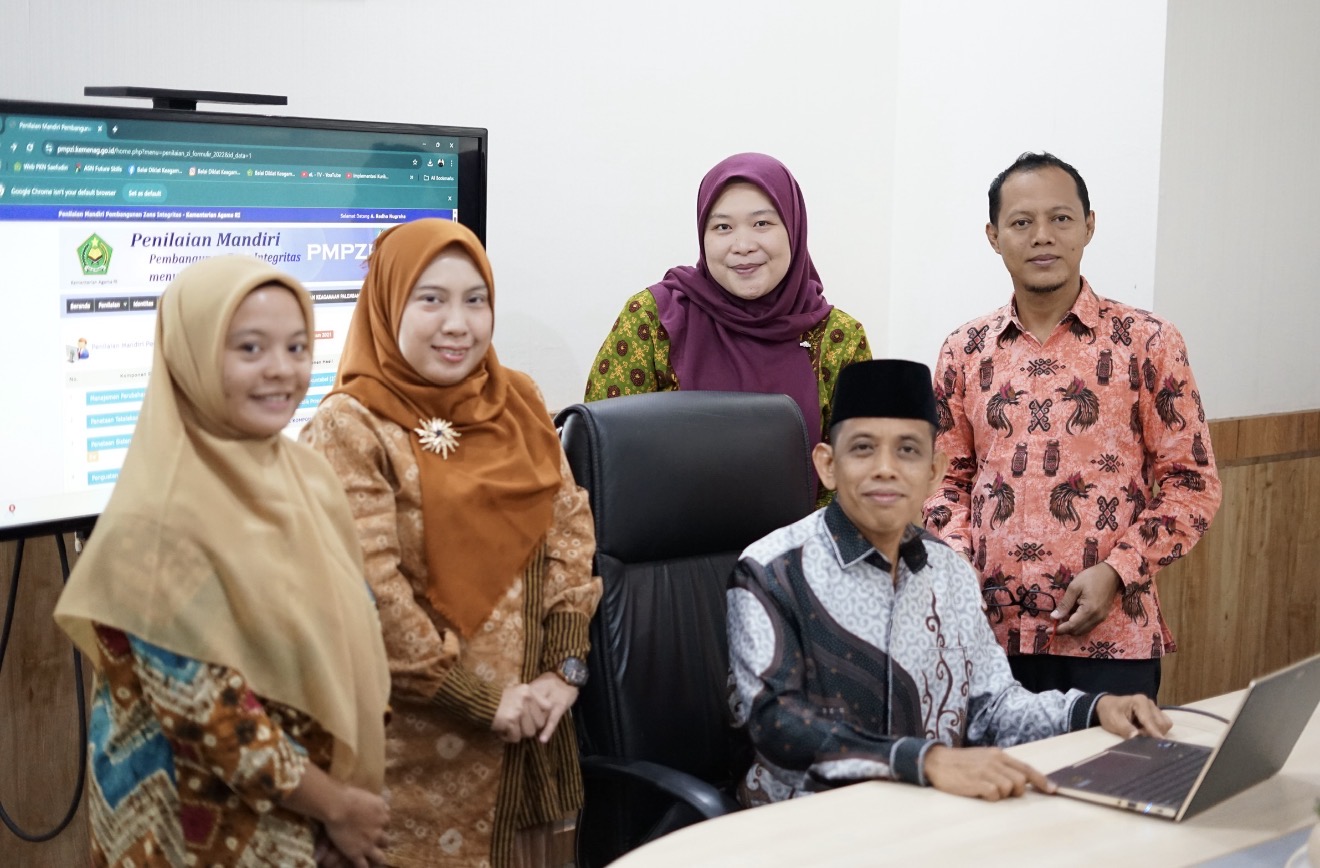 Di Penghujung Tahun, Kepala BDK Palembang Resmi Submit PMP-ZI, Perkuat Komitmen Menuju WBK-WBBM