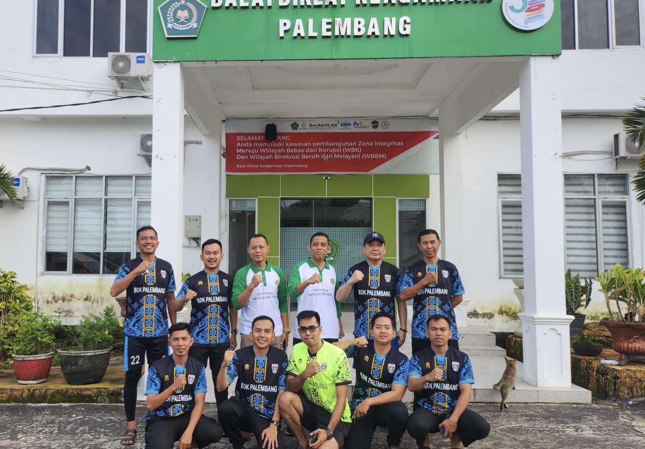 Perkuat Silaturahmi, BDK Palembang Utus Tim Futsal Terbaik di Turnamen HAB Kemenag Tahun 2026