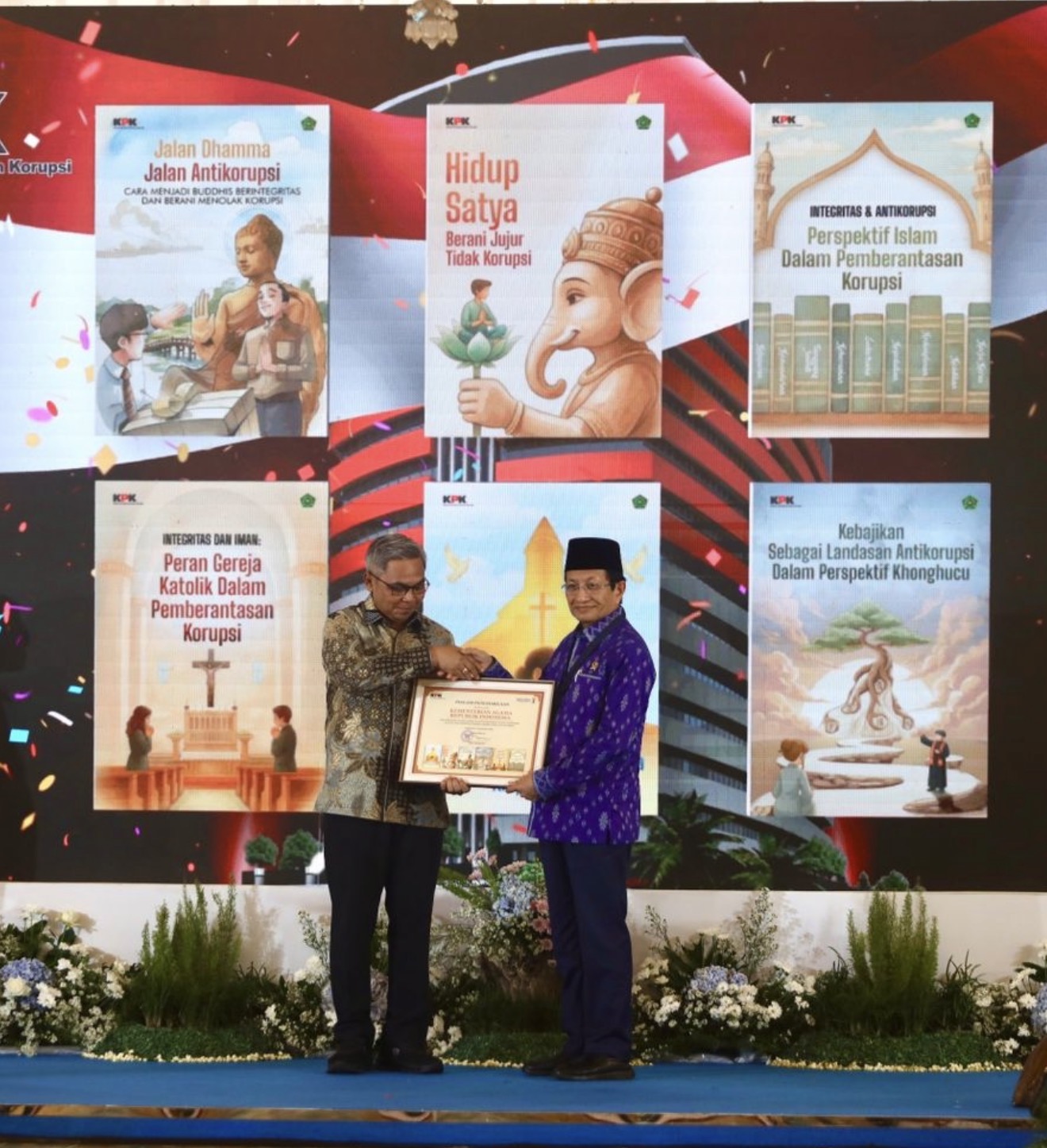 Kemenag Raih Dua Penghargaan dari KPK di Hari Antikorupsi Sedunia 2025