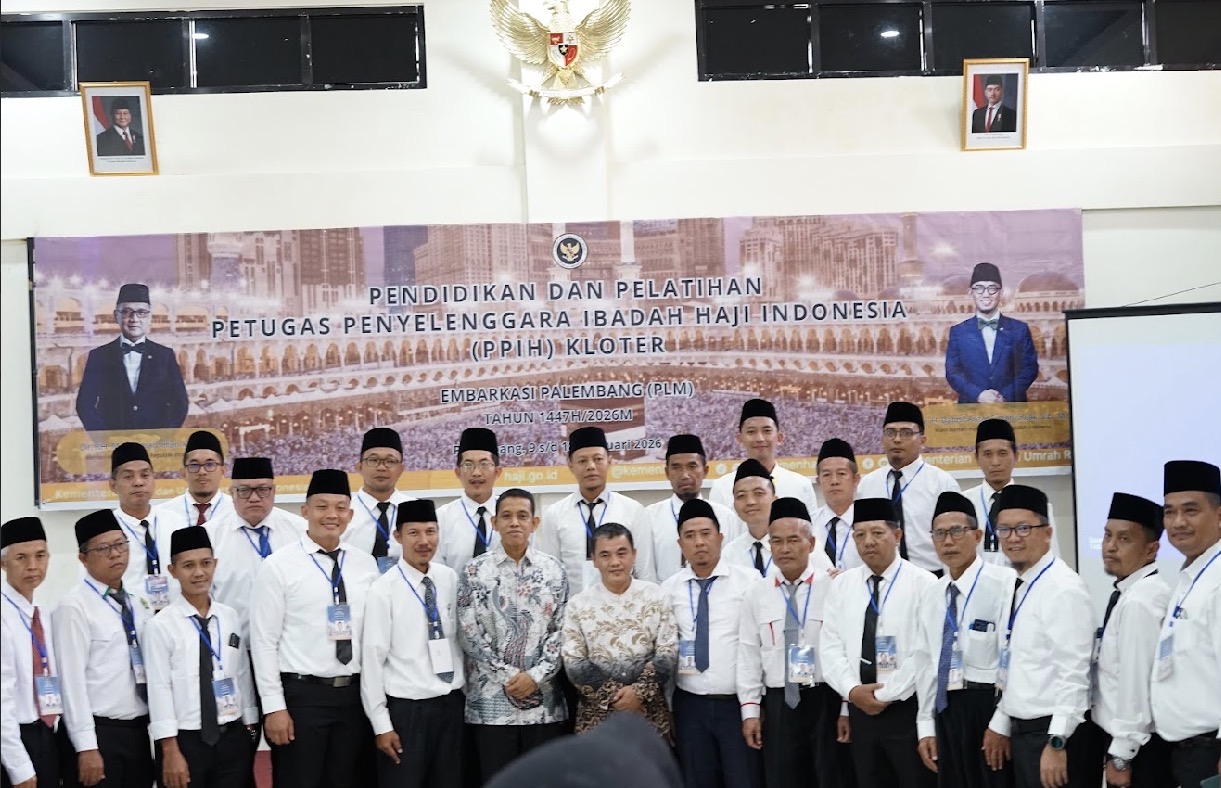 Pelayan Tamu Allah: Pesan Kepala BDK Palembang untuk Petugas Kloter