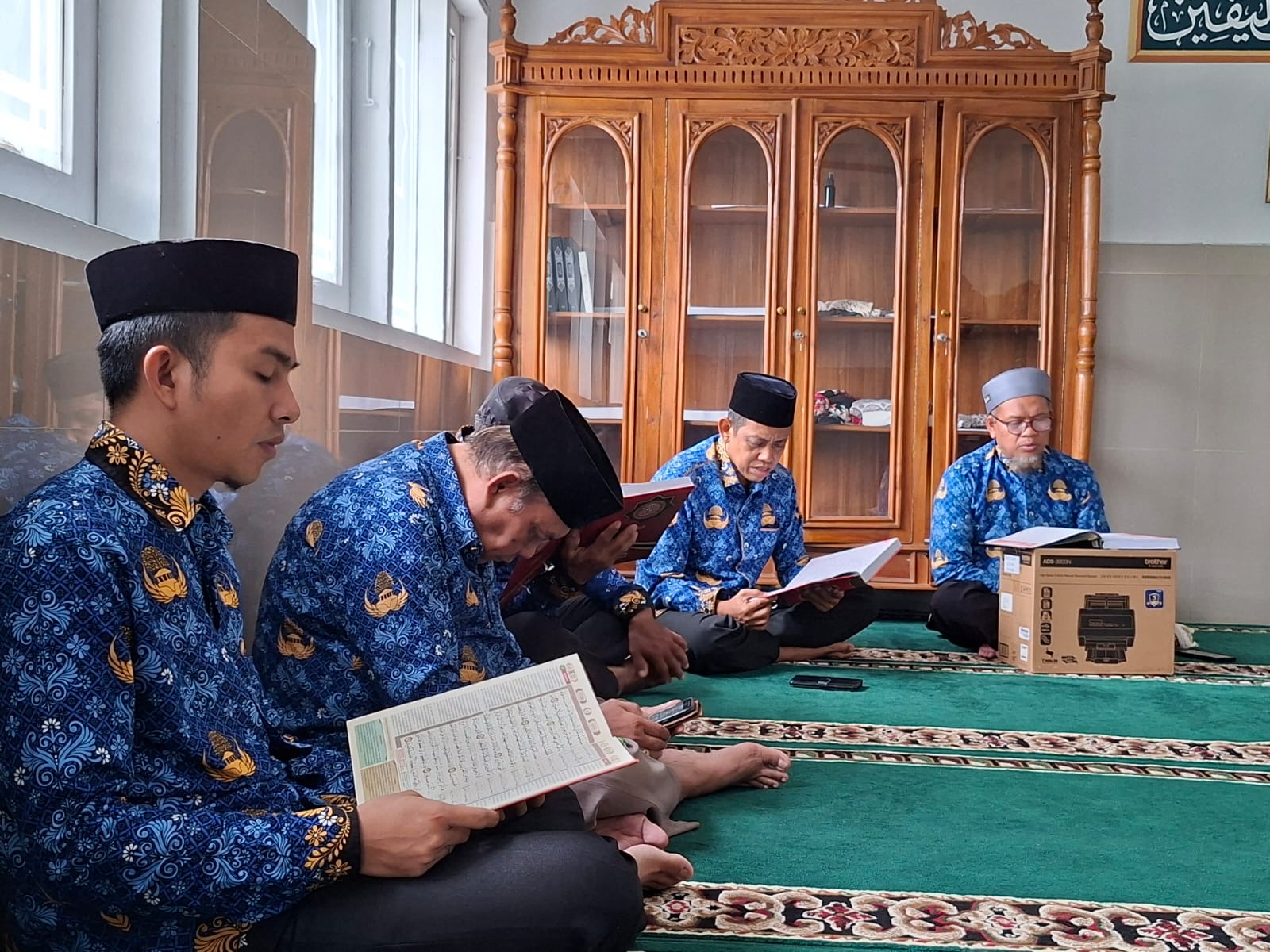 BDK Palembang Gelar Tadarus Bersama di Musala Ar Rayyan