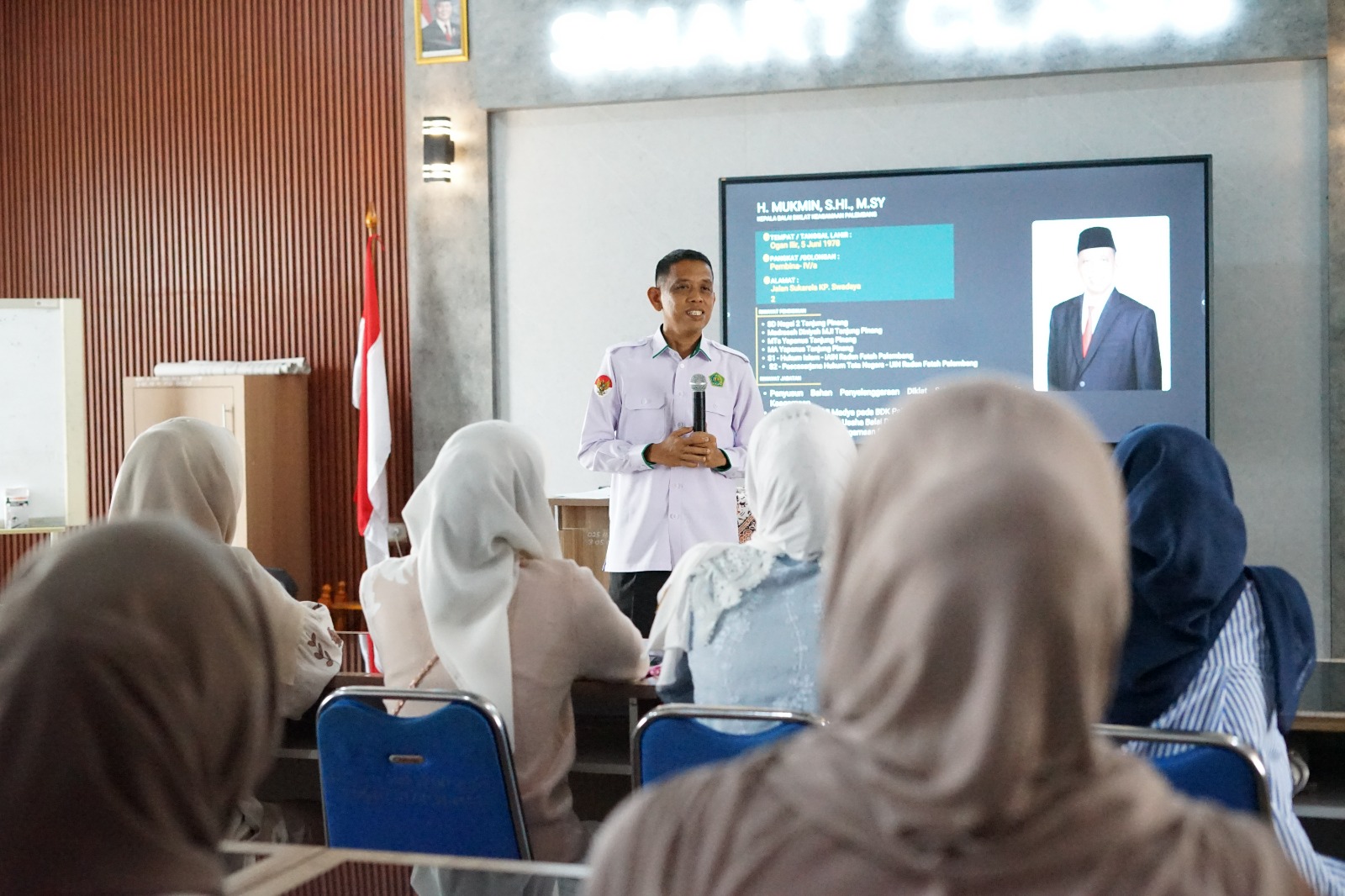 Kepala BDK Palembang Bekali Mahasiswa MPI UIN Raden Fatah Ilmu Manajemen Lembaga Pelatihan