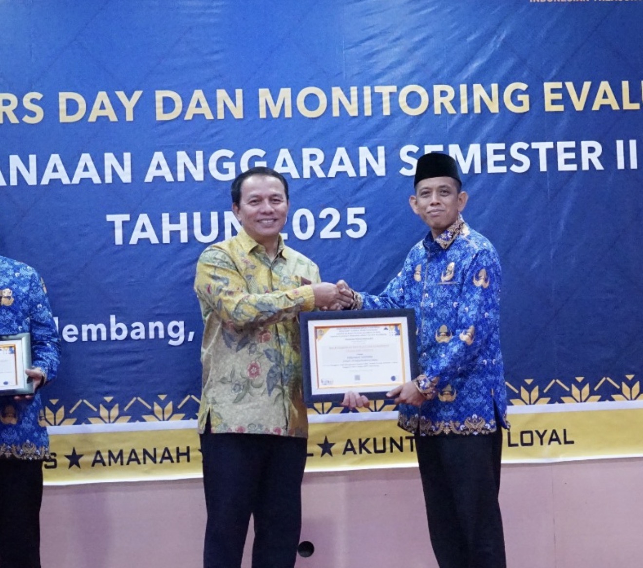 BDK Palembang Raih Peringkat I Satker Pengguna CMS Terbaik Tahun Anggaran 2025